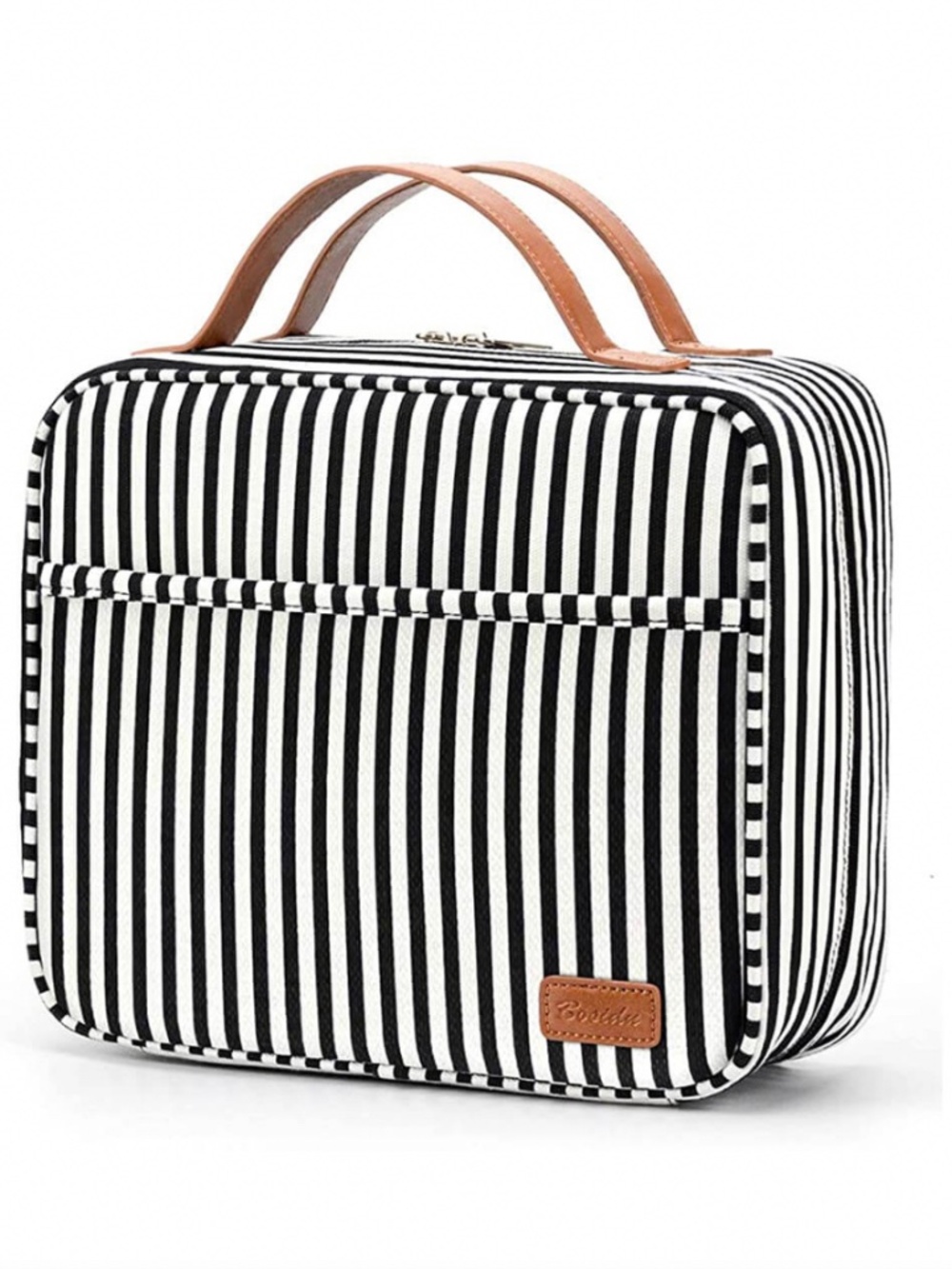 Water-proof Hanging Travel Toiletry Bag for Women-Black